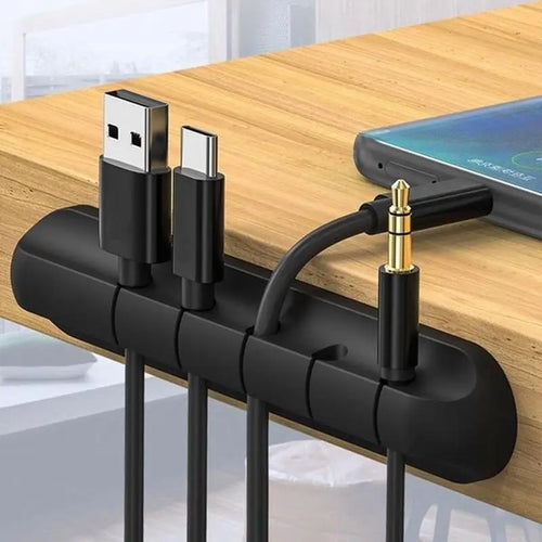 Minimalist Silicone Cable Anchor (Set of 3)