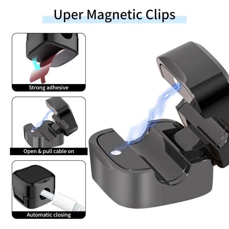 Magnetic Cord Keepers | Precision Desk Management