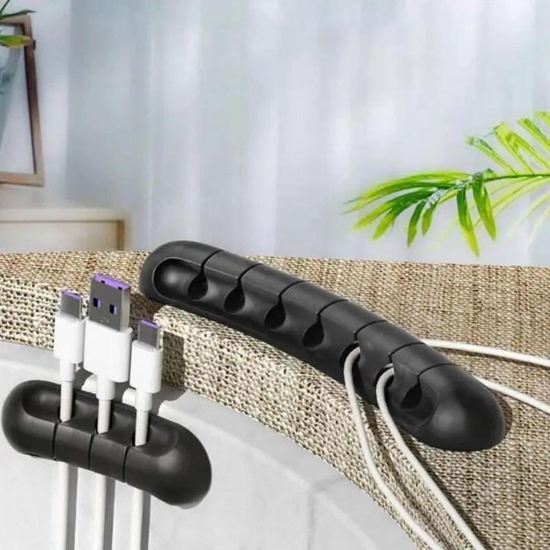 Minimalist Silicone Cable Anchor (Set of 3)