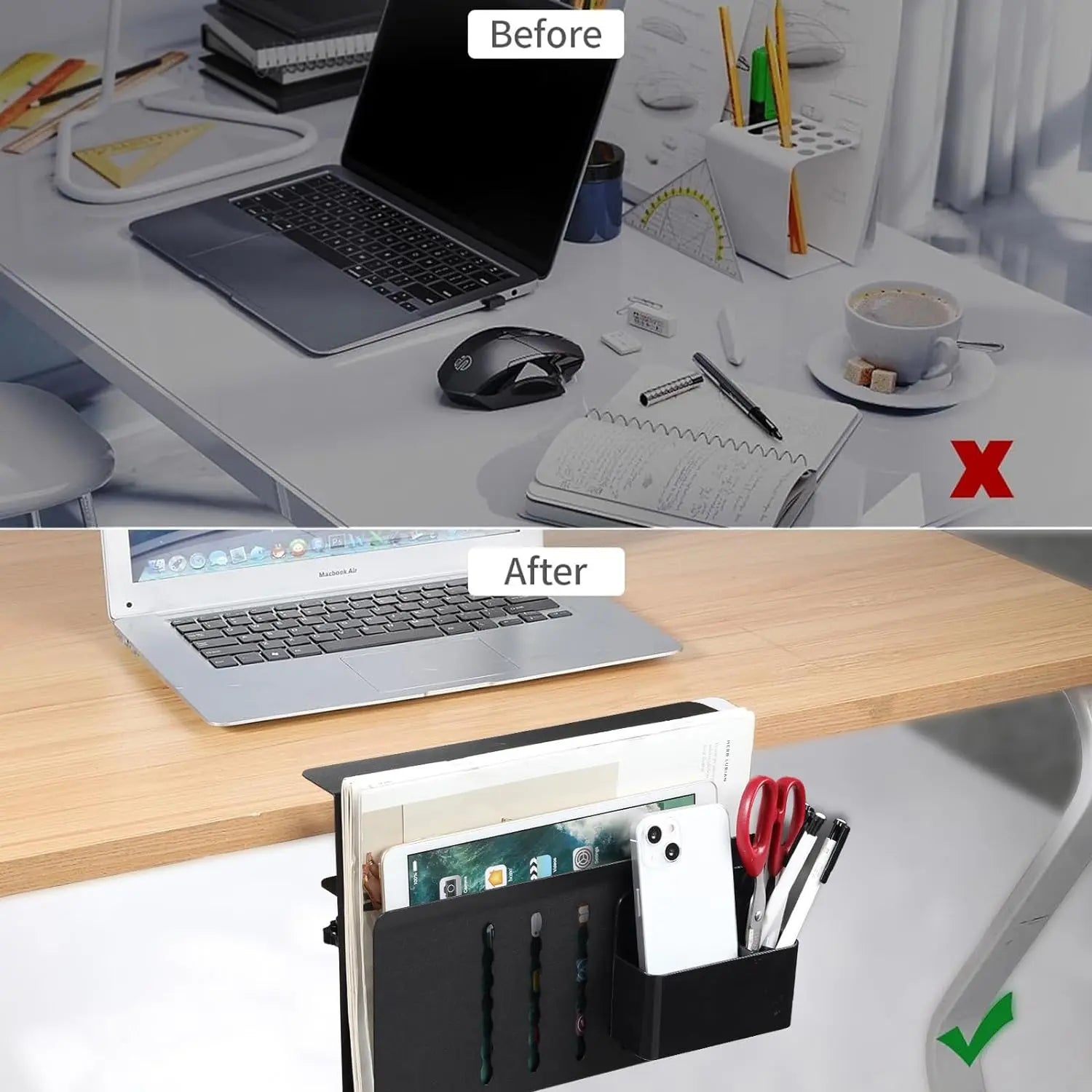 The Labs™ Magnetic Modular Desk Shelf