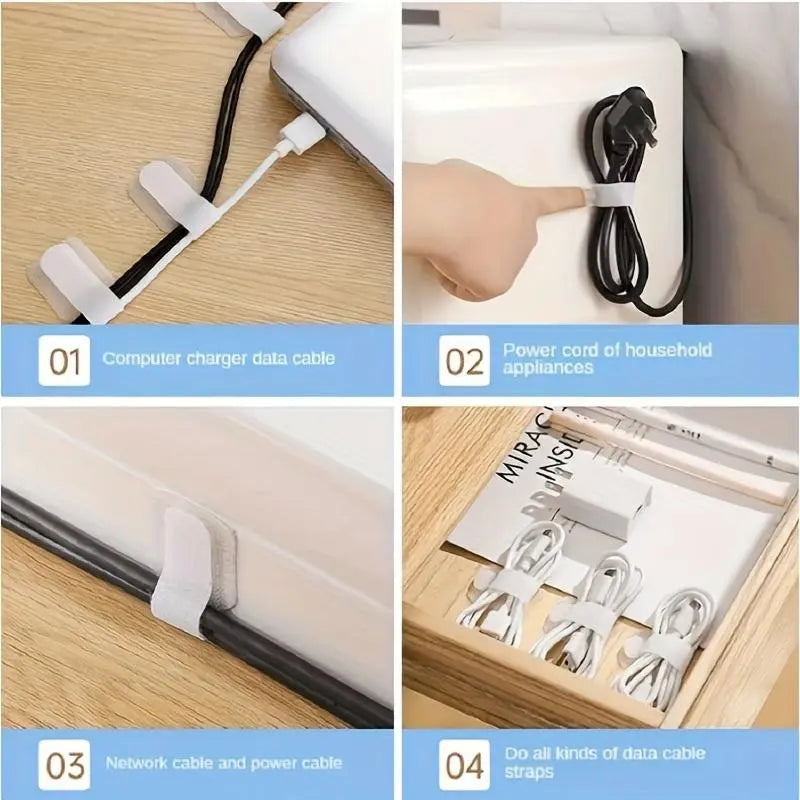 Reusable Pro-Grade Cable Ties (30-Pack)