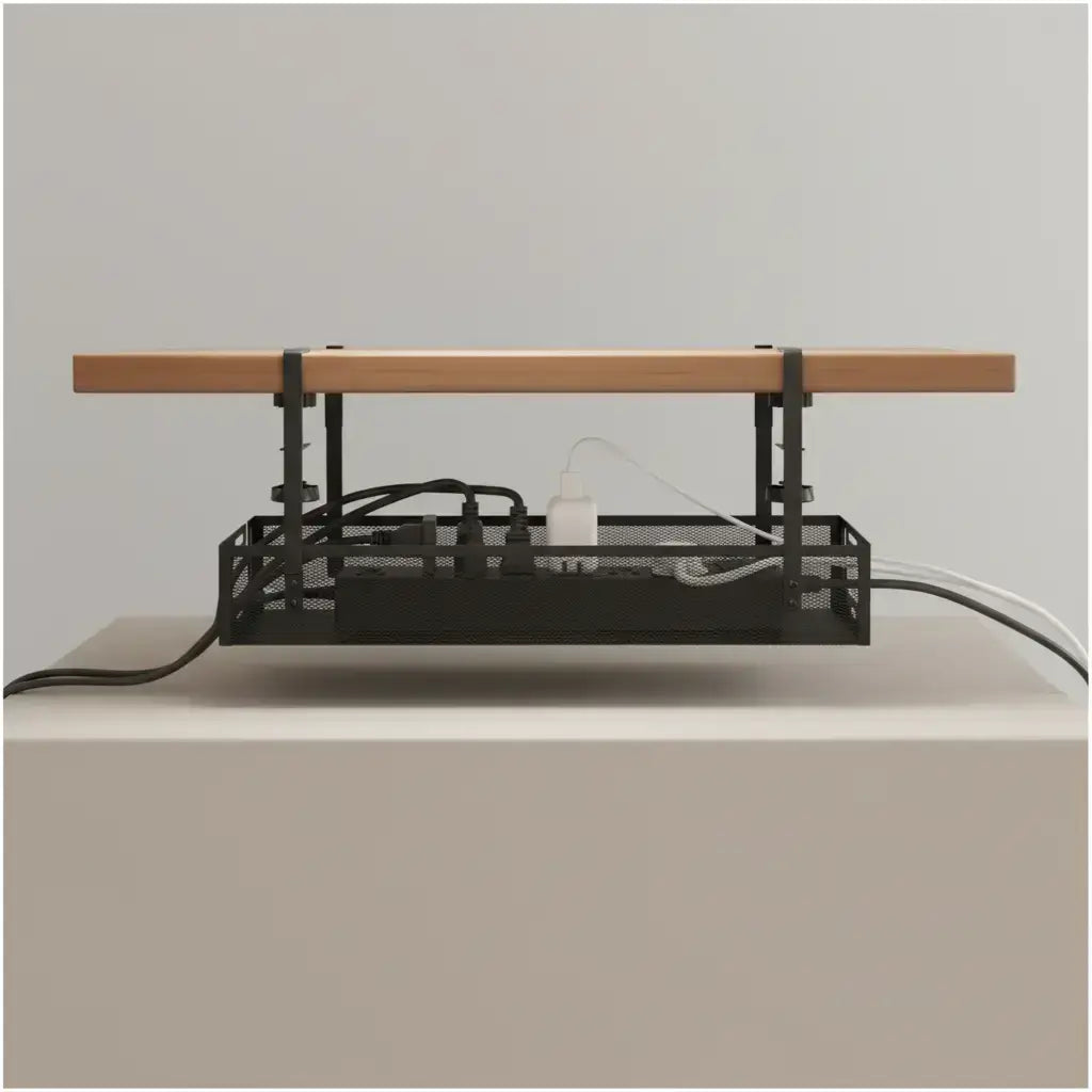 The Stealth Under-Desk Cable Management Tray