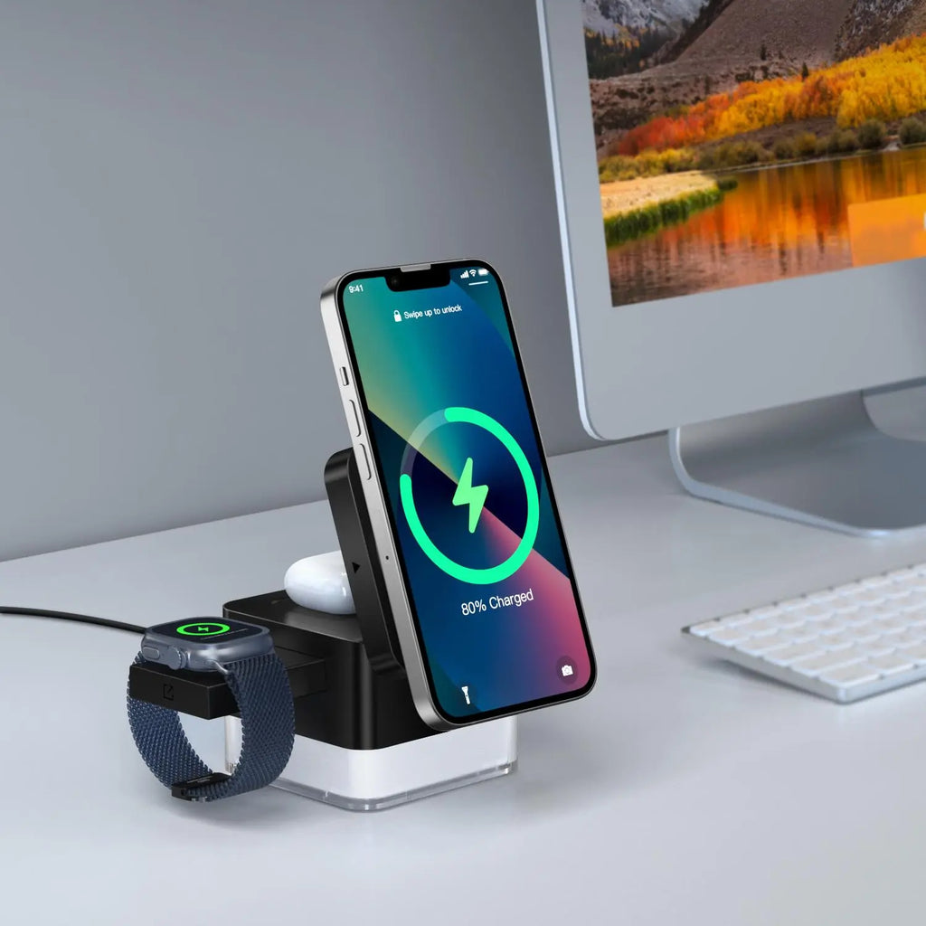 LockedIn Labs™ 3-in-1 Foldable Smart Dock